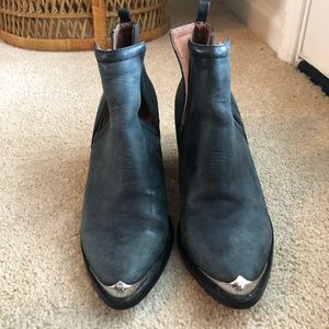 Jeffery Campbell grey booties